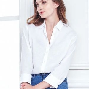 Quince White Linen Shirt (NWT)